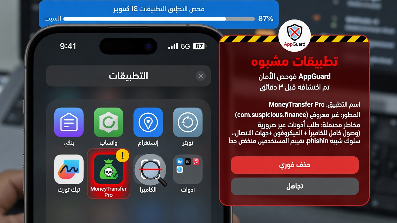 iPhone apps list review suspicious delete