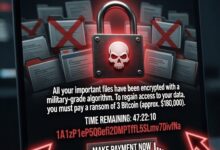 برامج الفدية Ransomware تُشفّر الملفات وتطالب بالدفع لاستعادتها